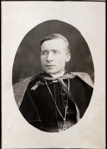 Ritratto di James Gibbons (1834-1921), cardinale americano da French Photographer